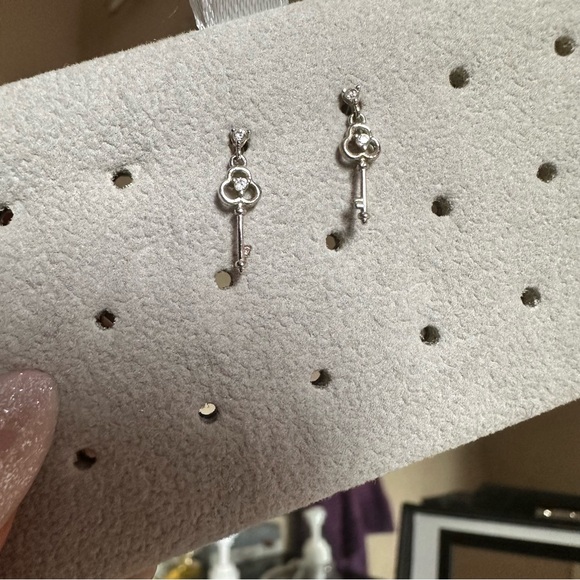 Key Earrings - Picture 2 of 2